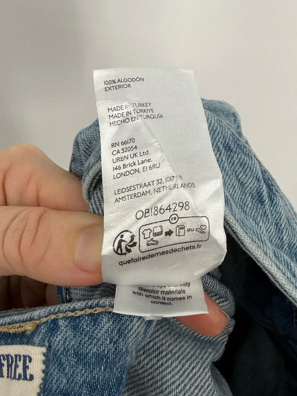 Free People x We The Free Midnight Sun Denim Skort | First Love | 26